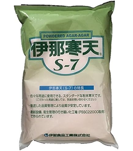 Amazon.co.jp: 伊那食品 寒天 1kg （粉末寒天） S-6 : 食品・飲料・お酒